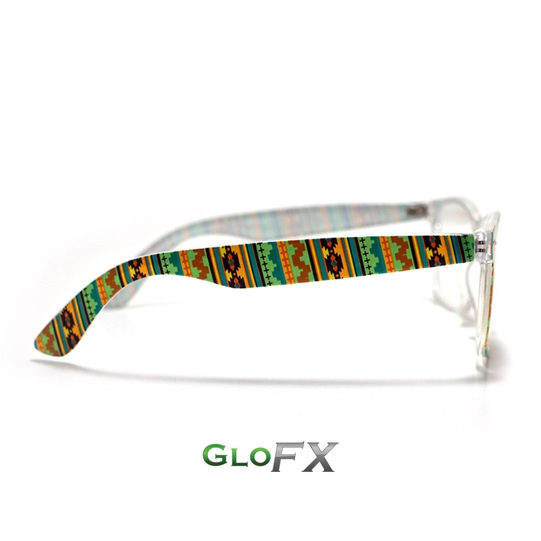 GloFX Tribal Safari Diffraction Glasses 4 GloFX Tribal Safari Diffraction Glasses