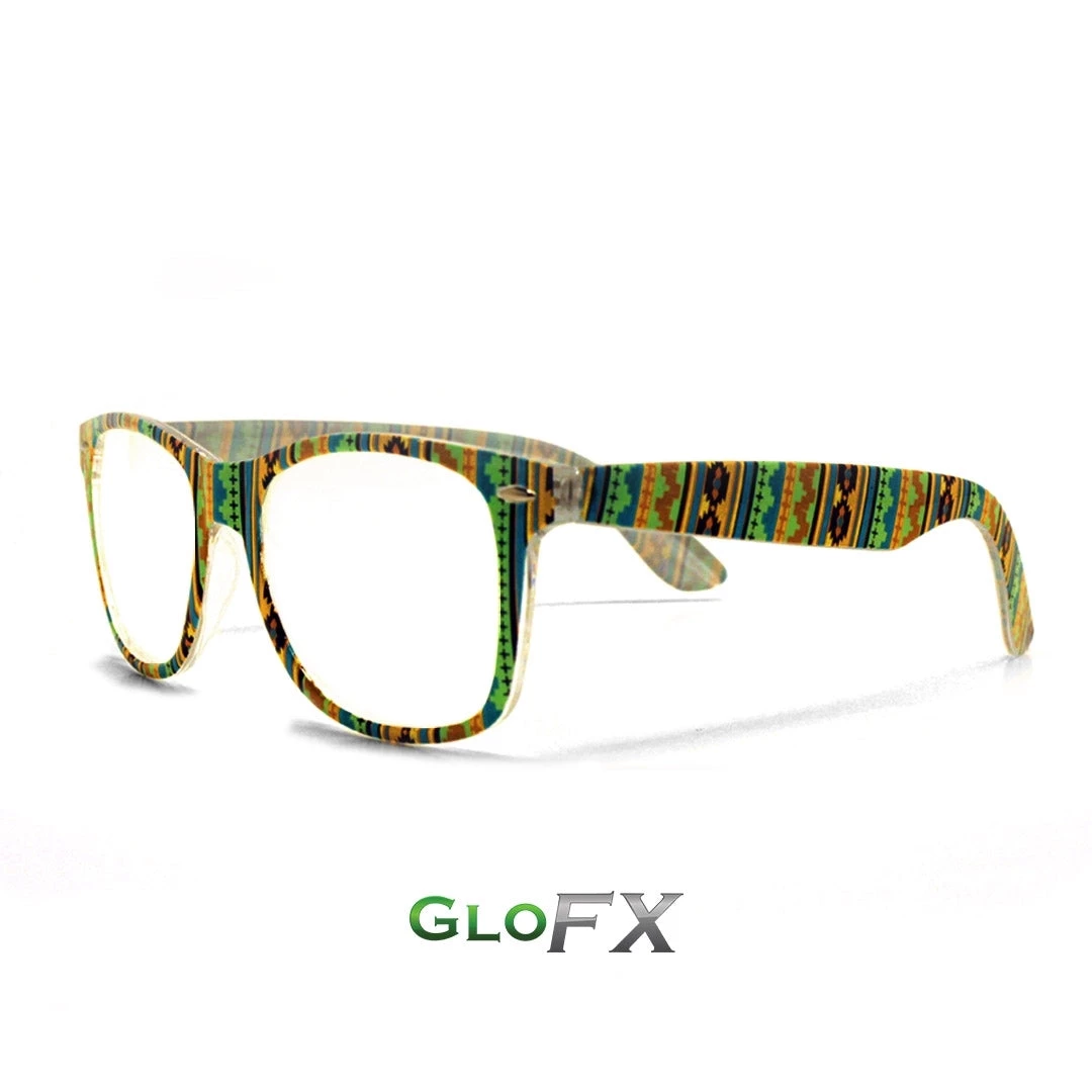 GloFX Tribal Safari Diffraction Glasses 5 GloFX Tribal Safari Diffraction Glasses