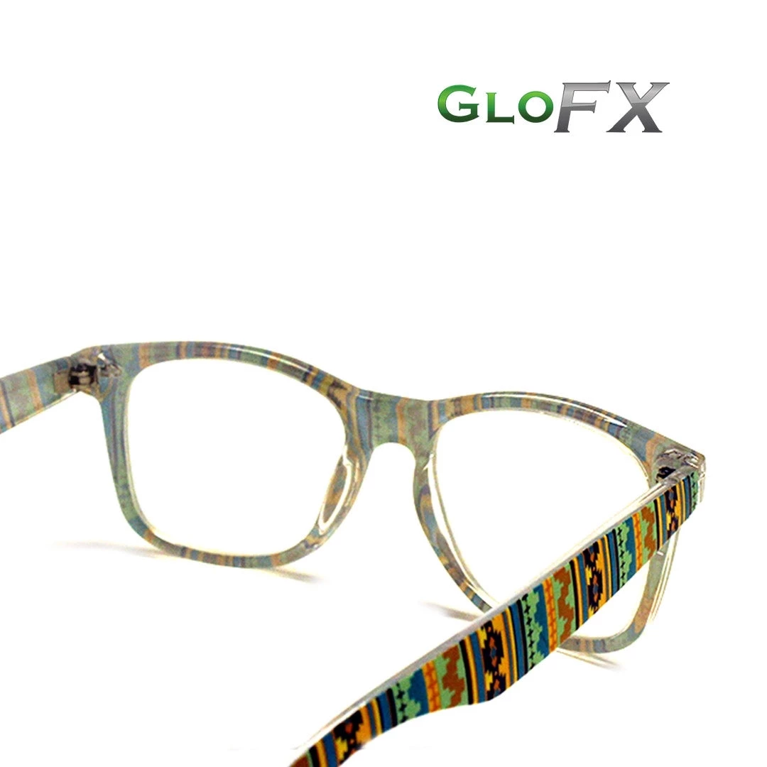 GloFX Tribal Safari Diffraction Glasses 7 GloFX Tribal Safari Diffraction Glasses