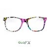 GloFX Neon Retro Diffraction Glasses 1 GloFX Neon Retro Diffraction Glasses