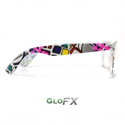 GloFX Neon Retro Diffraction Glasses