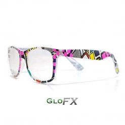 GloFX Neon Retro Diffraction Glasses 10 GloFX Neon Retro Diffraction Glasses