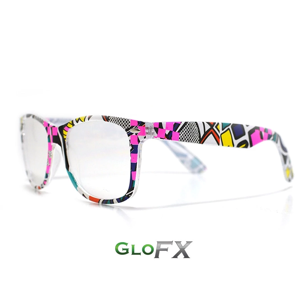 GloFX Neon Retro Diffraction Glasses 5 GloFX Neon Retro Diffraction Glasses