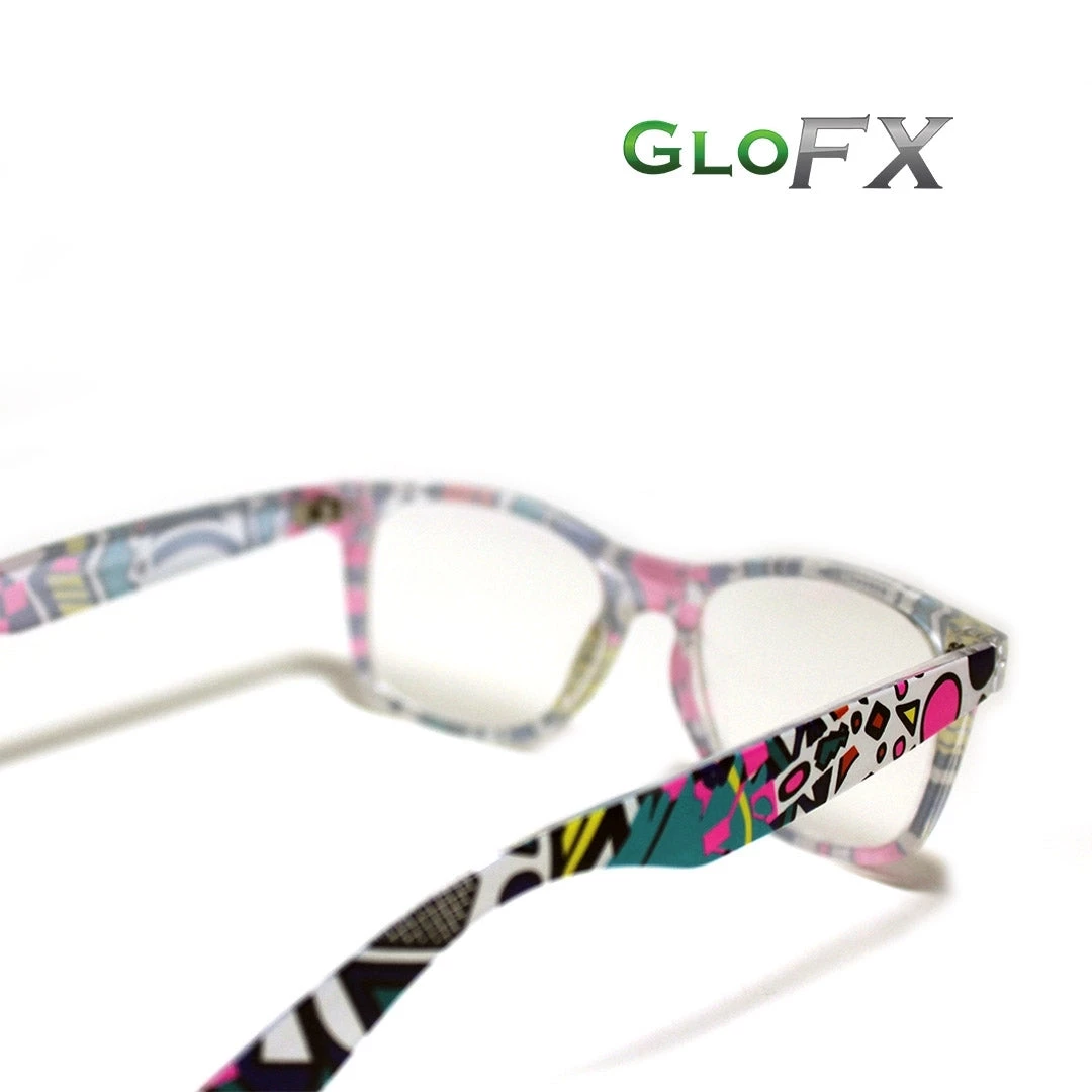 GloFX Neon Retro Diffraction Glasses 7 GloFX Neon Retro Diffraction Glasses