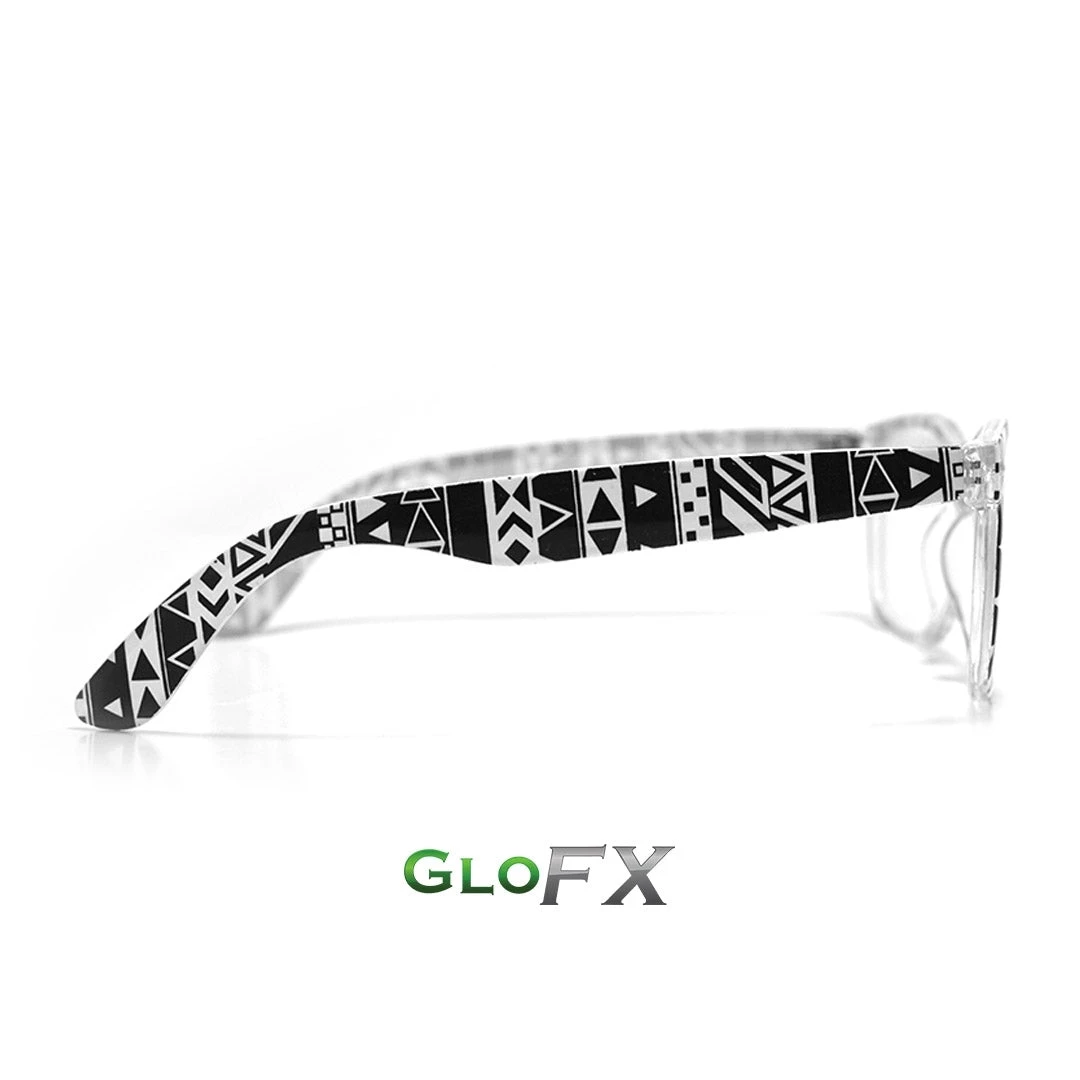 GloFX Noir Geometric Diffraction Glasses Rave Glasses & Goggles 4 GloFX Noir Geometric Diffraction Glasses Rave Glasses & Goggles