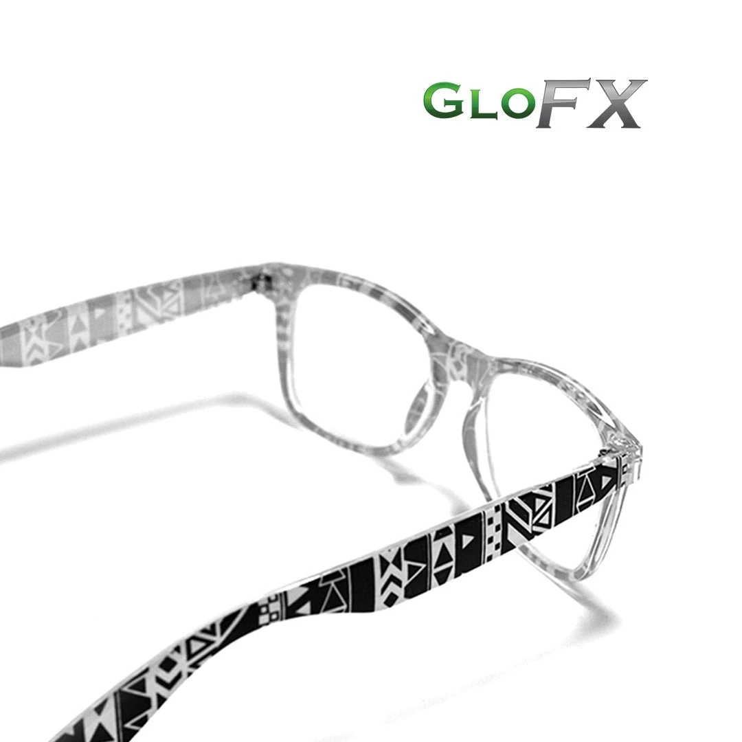 GloFX Noir Geometric Diffraction Glasses Rave Glasses & Goggles 6 GloFX Noir Geometric Diffraction Glasses Rave Glasses & Goggles