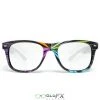 Rave Glasses & Goggles GloFX Starburst Diffraction Glasses - Clear Lens 2 Rave Glasses & Goggles GloFX Starburst Diffraction Glasses - Clear Lens