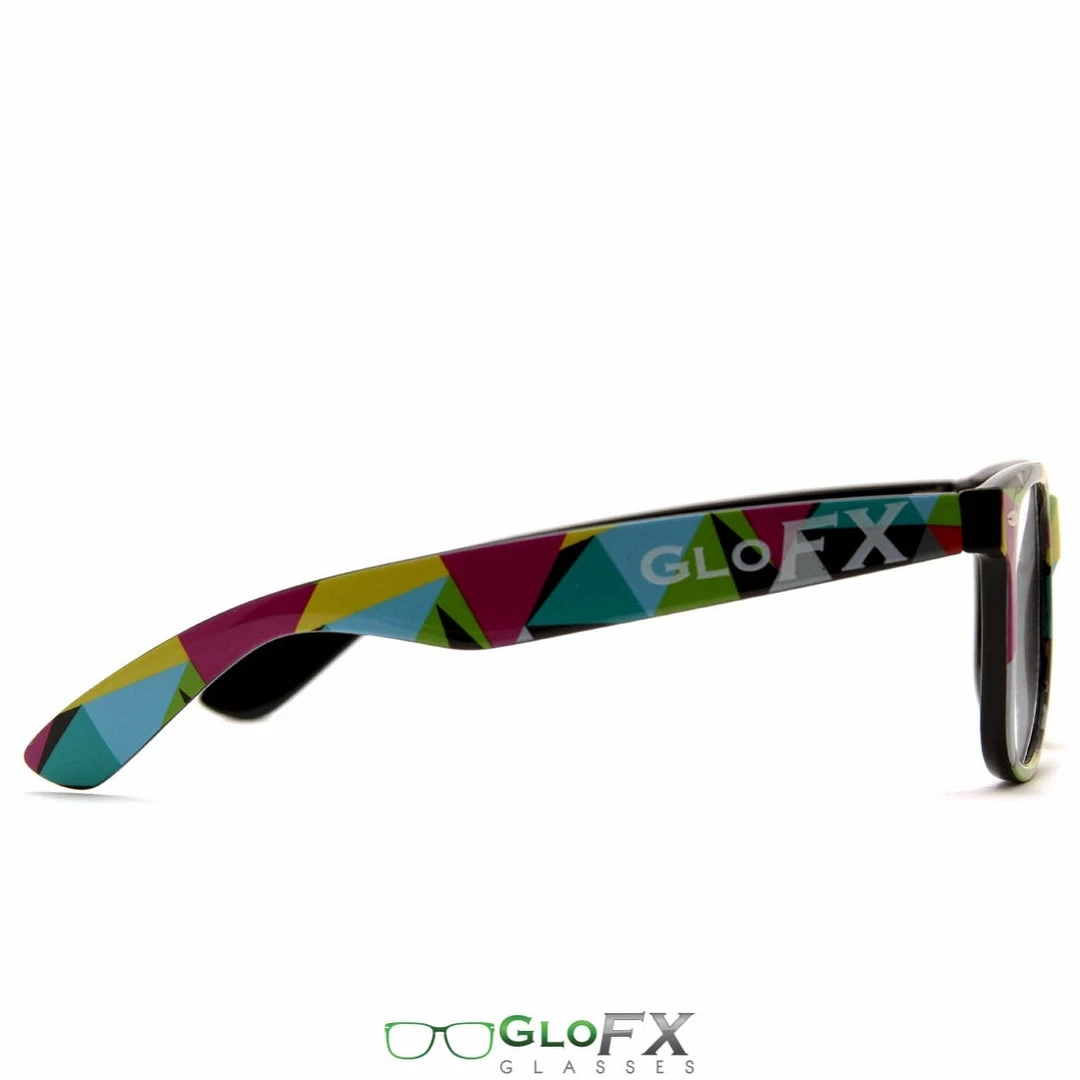 Staff Picks GloFX Geometric Diffraction Glasses - Clear Lens 5 Staff Picks GloFX Geometric Diffraction Glasses - Clear Lens