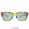 GloFX Geometric Diffraction Glasses - Emerald Tinted 1 GloFX Geometric Diffraction Glasses - Emerald Tinted