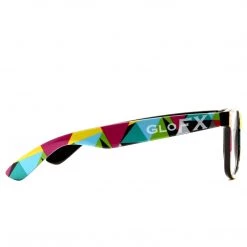 GloFX Geometric Diffraction Glasses - Emerald Tinted 10 GloFX Geometric Diffraction Glasses - Emerald Tinted
