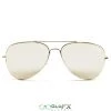 New In GloFX Metal Pilot Aviator Style Diffraction Glasses - Silver Mirror 2 New In GloFX Metal Pilot Aviator Style Diffraction Glasses - Silver Mirror