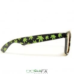GloFX Pot Leaf Diffraction Glasses - Amber Tinted Staff Picks 10 GloFX Pot Leaf Diffraction Glasses - Amber Tinted Staff Picks
