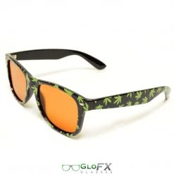 GloFX Pot Leaf Diffraction Glasses - Amber Tinted Staff Picks 11 GloFX Pot Leaf Diffraction Glasses - Amber Tinted Staff Picks