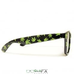GloFX Pot Leaf Diffraction Glasses - Emerald Tinted Staff Picks