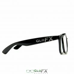 GloFX Spiral Flip Diffraction Glasses - Black Rave Glasses & Goggles 14 GloFX Spiral Flip Diffraction Glasses - Black Rave Glasses & Goggles