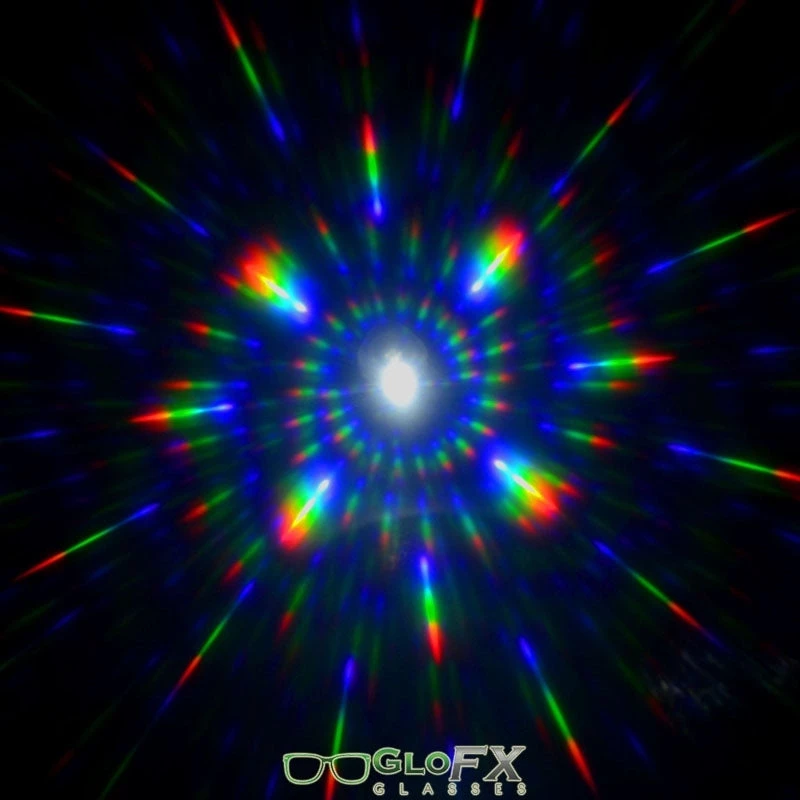 GloFX Spiral Flip Diffraction Glasses - Black Rave Glasses & Goggles 10 GloFX Spiral Flip Diffraction Glasses - Black Rave Glasses & Goggles
