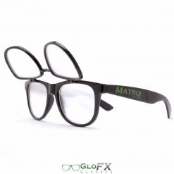 GloFX Matrix Diffraction Glasses - Black Rave Glasses & Goggles 14 GloFX Matrix Diffraction Glasses - Black Rave Glasses & Goggles