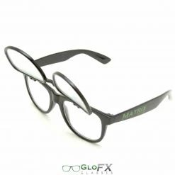 GloFX Matrix Diffraction Glasses - Black Rave Glasses & Goggles 18 GloFX Matrix Diffraction Glasses - Black Rave Glasses & Goggles