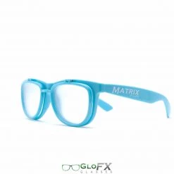 GloFX Matrix Diffraction Glasses - Blue 13 GloFX Matrix Diffraction Glasses - Blue