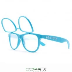 GloFX Matrix Diffraction Glasses - Blue 14 GloFX Matrix Diffraction Glasses - Blue