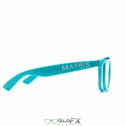 GloFX Matrix Diffraction Glasses - Blue 15 GloFX Matrix Diffraction Glasses - Blue