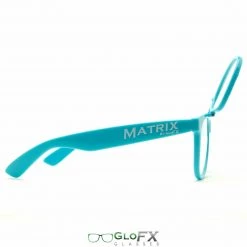 GloFX Matrix Diffraction Glasses - Blue 16 GloFX Matrix Diffraction Glasses - Blue
