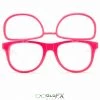 Rave Glasses & Goggles GloFX Matrix Diffraction Glasses - Pink 1 Rave Glasses & Goggles GloFX Matrix Diffraction Glasses - Pink