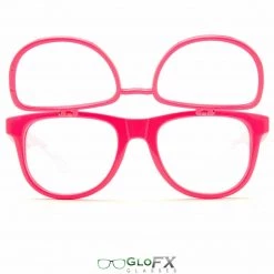 Rave Glasses & Goggles GloFX Matrix Diffraction Glasses - Pink