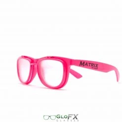 Rave Glasses & Goggles GloFX Matrix Diffraction Glasses - Pink 13 Rave Glasses & Goggles GloFX Matrix Diffraction Glasses - Pink