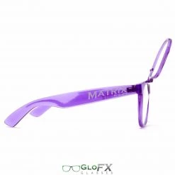 GloFX Matrix Diffraction Glasses - Transparent Purple Rave Glasses & Goggles 17 GloFX Matrix Diffraction Glasses - Transparent Purple Rave Glasses & Goggles