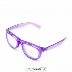 GloFX Matrix Diffraction Glasses - Transparent Purple Rave Glasses & Goggles 18 GloFX Matrix Diffraction Glasses - Transparent Purple Rave Glasses & Goggles