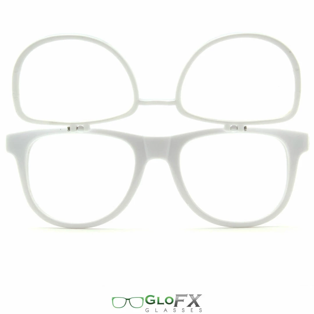 On Sale GloFX Matrix Diffraction Glasses - White 3 On Sale GloFX Matrix Diffraction Glasses - White