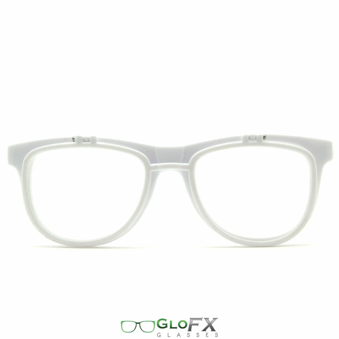 On Sale GloFX Matrix Diffraction Glasses - White 4 On Sale GloFX Matrix Diffraction Glasses - White