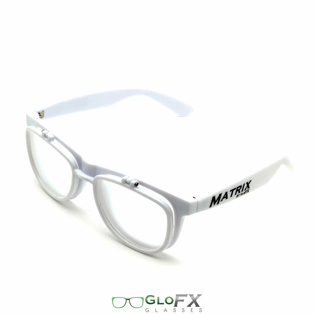 On Sale GloFX Matrix Diffraction Glasses - White 9 On Sale GloFX Matrix Diffraction Glasses - White