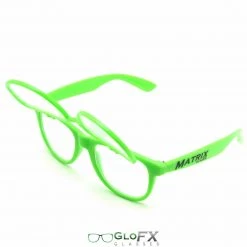 Rave Glasses & Goggles GloFX Matrix Diffraction Glasses - Green 15 Rave Glasses & Goggles GloFX Matrix Diffraction Glasses - Green