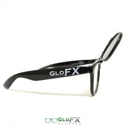 GloFX Matrix Diffraction Glasses - Black - Emerald Tinted 15 GloFX Matrix Diffraction Glasses - Black - Emerald Tinted
