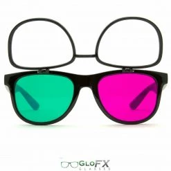 GloFX 3Diffraction Glasses - Black