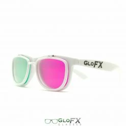 Rave Glasses & Goggles GloFX 3Diffraction Glasses - White 14 Rave Glasses & Goggles GloFX 3Diffraction Glasses - White