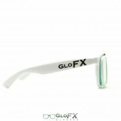 Rave Glasses & Goggles GloFX 3Diffraction Glasses - White 16 Rave Glasses & Goggles GloFX 3Diffraction Glasses - White