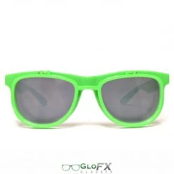 On Sale GloFX Diffraction Flip Sunglasses - Green