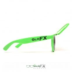 On Sale GloFX Diffraction Flip Sunglasses - Green