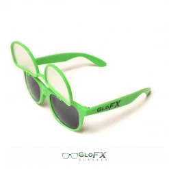 On Sale GloFX Diffraction Flip Sunglasses - Green