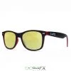 GloFX Diffraction Glasses - Red + Black - Gold Mirror 2 GloFX Diffraction Glasses - Red + Black - Gold Mirror