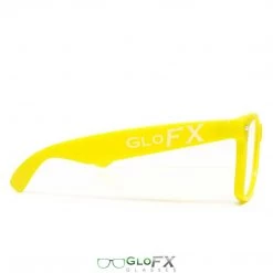GloFX Ultimate Diffraction Glasses - Yellow - Clear Rave Glasses & Goggles 10 GloFX Ultimate Diffraction Glasses - Yellow - Clear Rave Glasses & Goggles