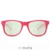 GloFX Ultimate Diffraction Glasses - Pink - Emerald Tinted On Sale 1 GloFX Ultimate Diffraction Glasses - Pink - Emerald Tinted On Sale
