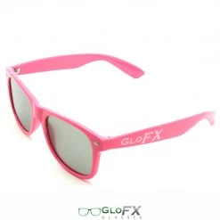 GloFX Ultimate Diffraction Glasses - Pink - Emerald Tinted On Sale 11 GloFX Ultimate Diffraction Glasses - Pink - Emerald Tinted On Sale