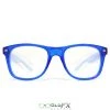 Rave Glasses & Goggles GloFX Ultimate Diffraction Glasses - Transparent Blue - Clear 2 Rave Glasses & Goggles GloFX Ultimate Diffraction Glasses - Transparent Blue - Clear