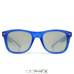 Rave Glasses & Goggles GloFX Ultimate Diffraction Glasses - Transparent Blue - Emerald Tinted
