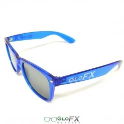 Rave Glasses & Goggles GloFX Ultimate Diffraction Glasses - Transparent Blue - Emerald Tinted 11 Rave Glasses & Goggles GloFX Ultimate Diffraction Glasses - Transparent Blue - Emerald Tinted