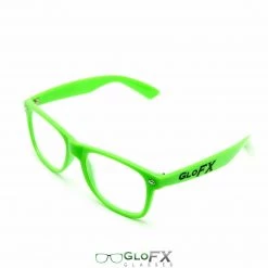 Rave Glasses & Goggles GloFX Ultimate Diffraction Glasses - Green - Clear 11 Rave Glasses & Goggles GloFX Ultimate Diffraction Glasses - Green - Clear